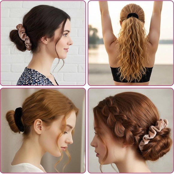 Velvet Scrunchie with Zipper (NWT) - Picture 6 of 7